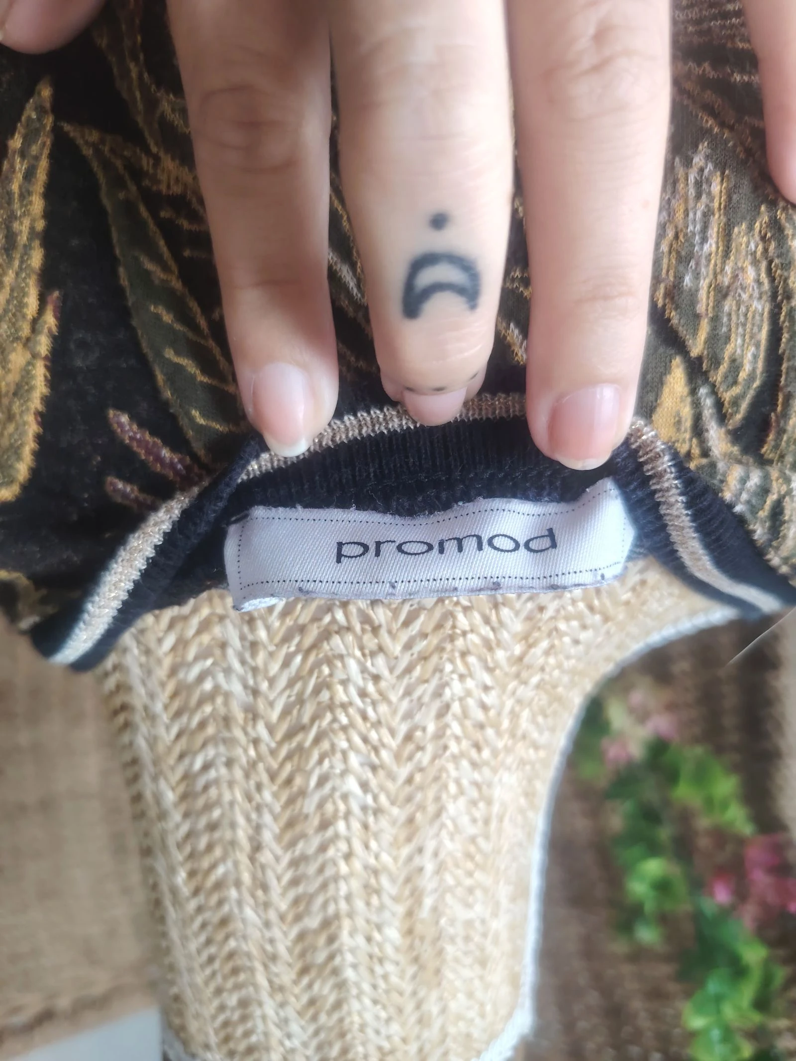 Suéter bordado feminino 36 Promod – photo 8